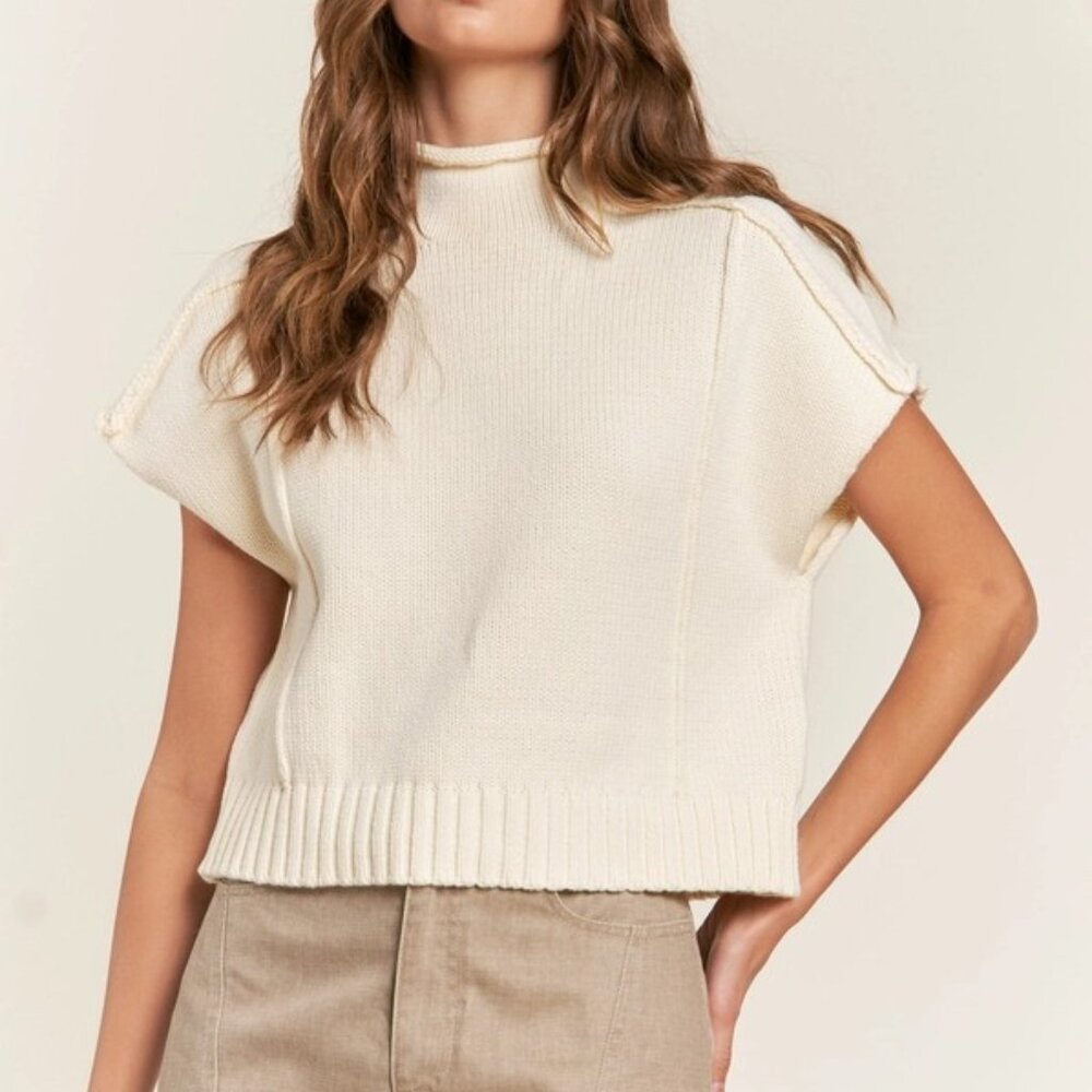 Short Sleeved Sweater Vest